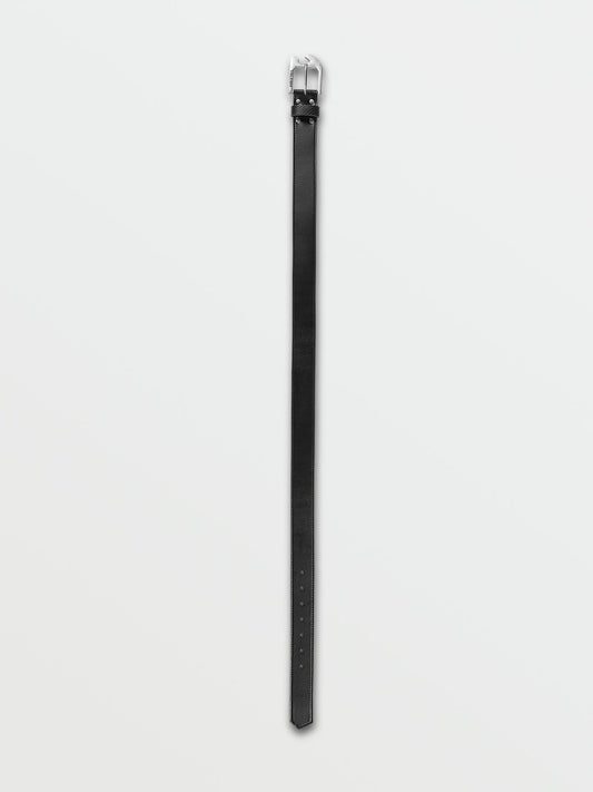 VOLCOM CINTURÓN SKULLY LEATHER  - BLACK freeshipping - FREESTYLE LLORET