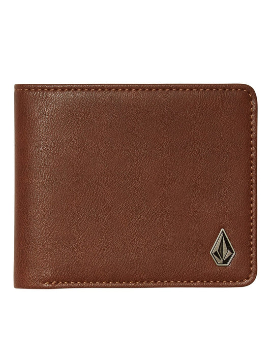 VOLCOM SLIM STONE S WALLET - BROWN freeshipping - FREESTYLE LLORET