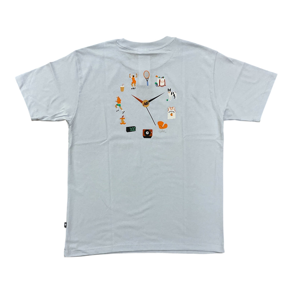 NEW BALANCE X Drake Cereal Clock S/S Tee - Sky Blue