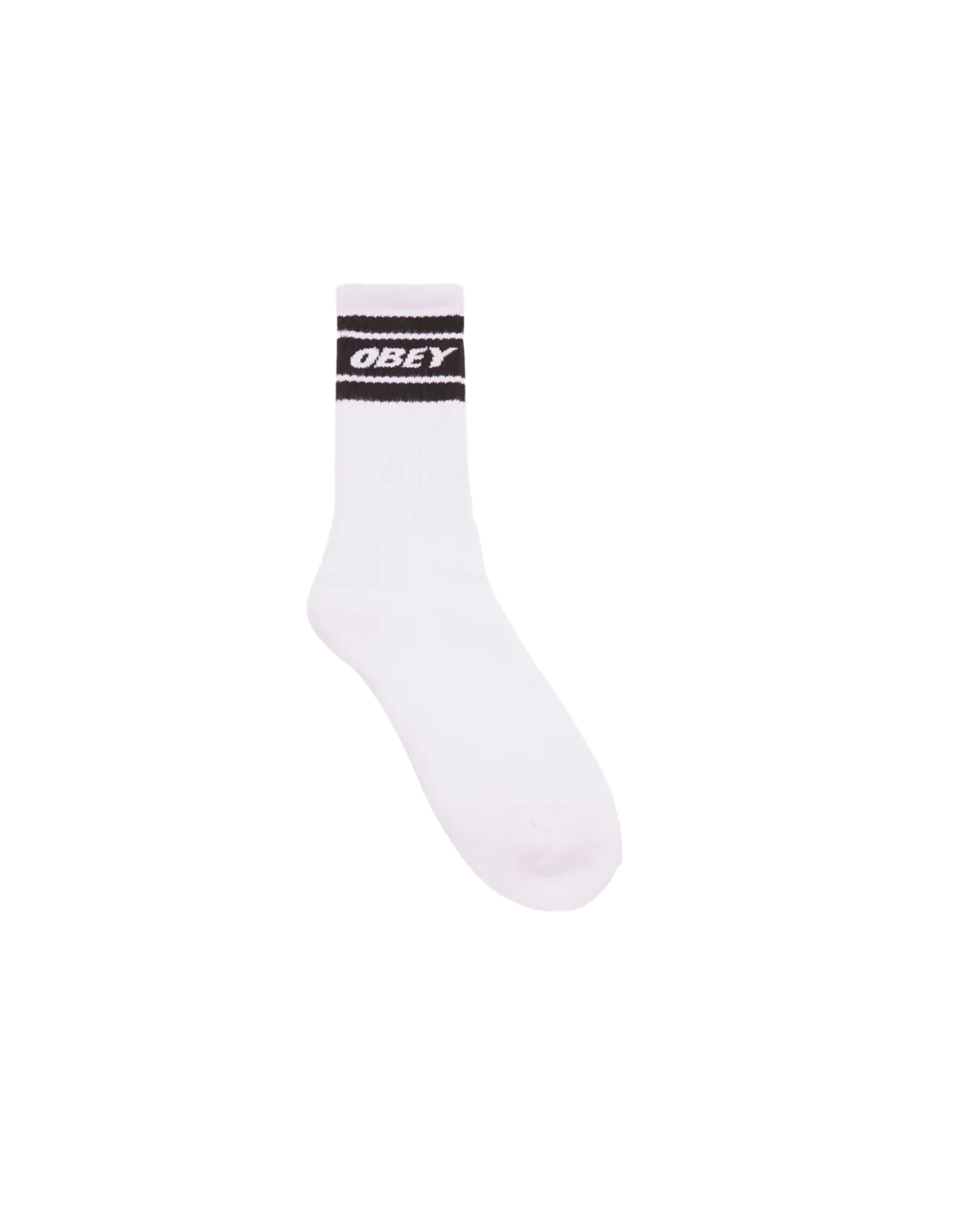OBEY Cooper II Socks - White Black - FREESTYLE LLORET