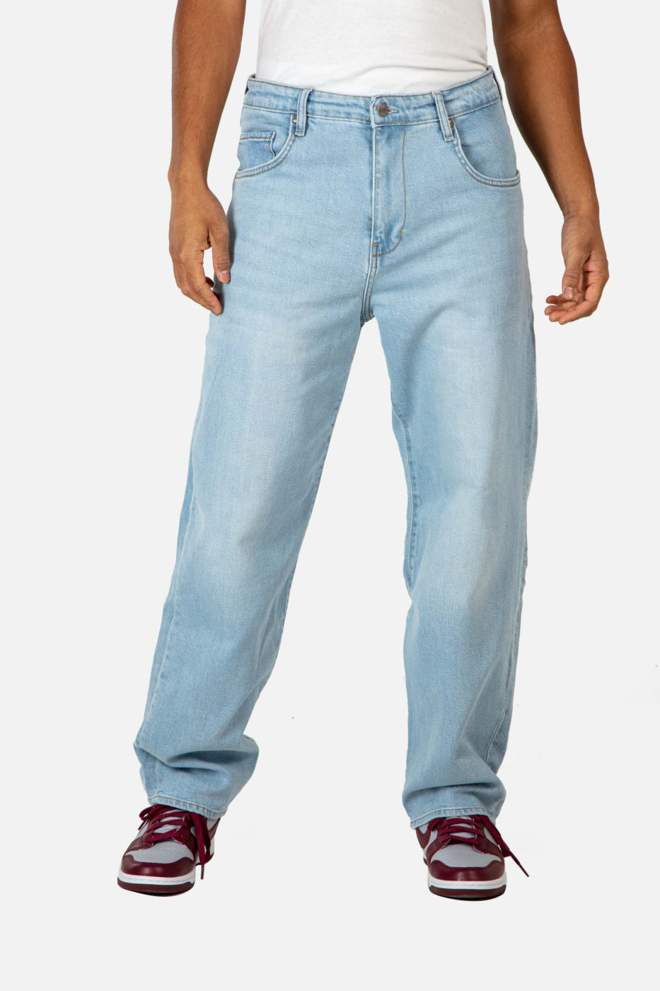 REELL SOLID DENIM PANT - Light Blue Stone