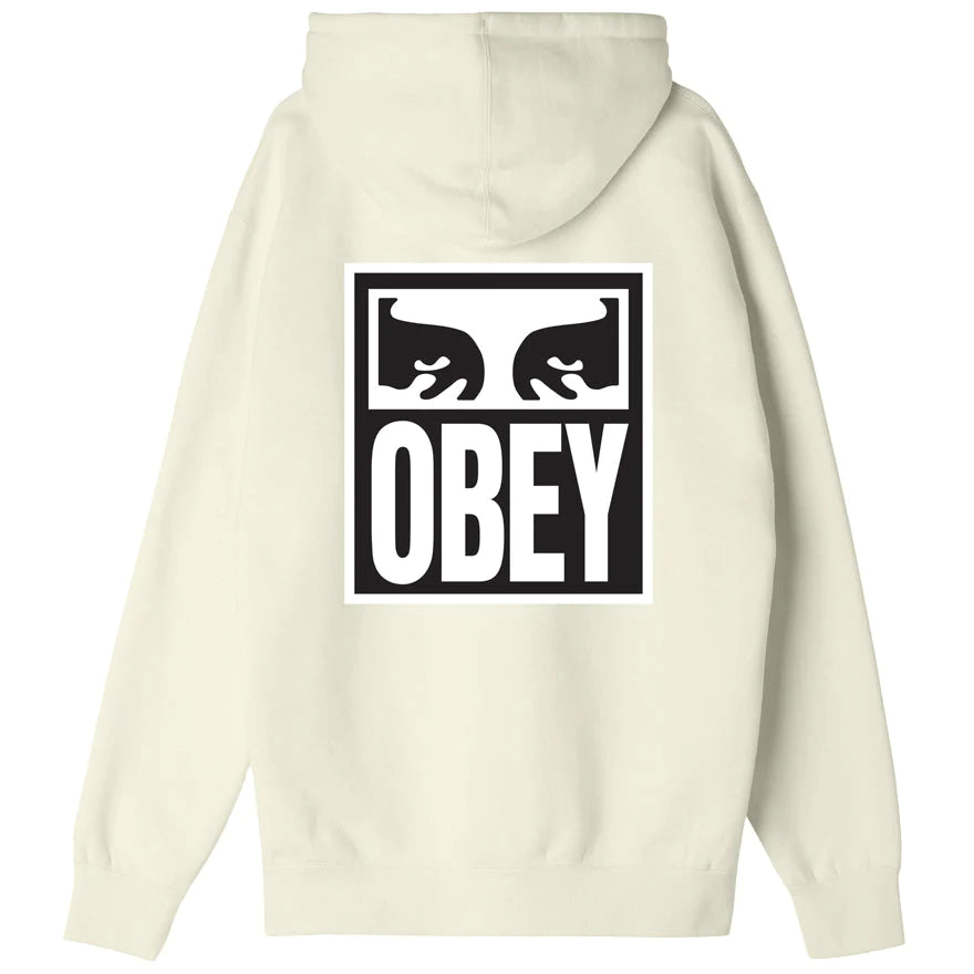 OBEY EYES ICON PREMIUM HOODIE - Unbleached