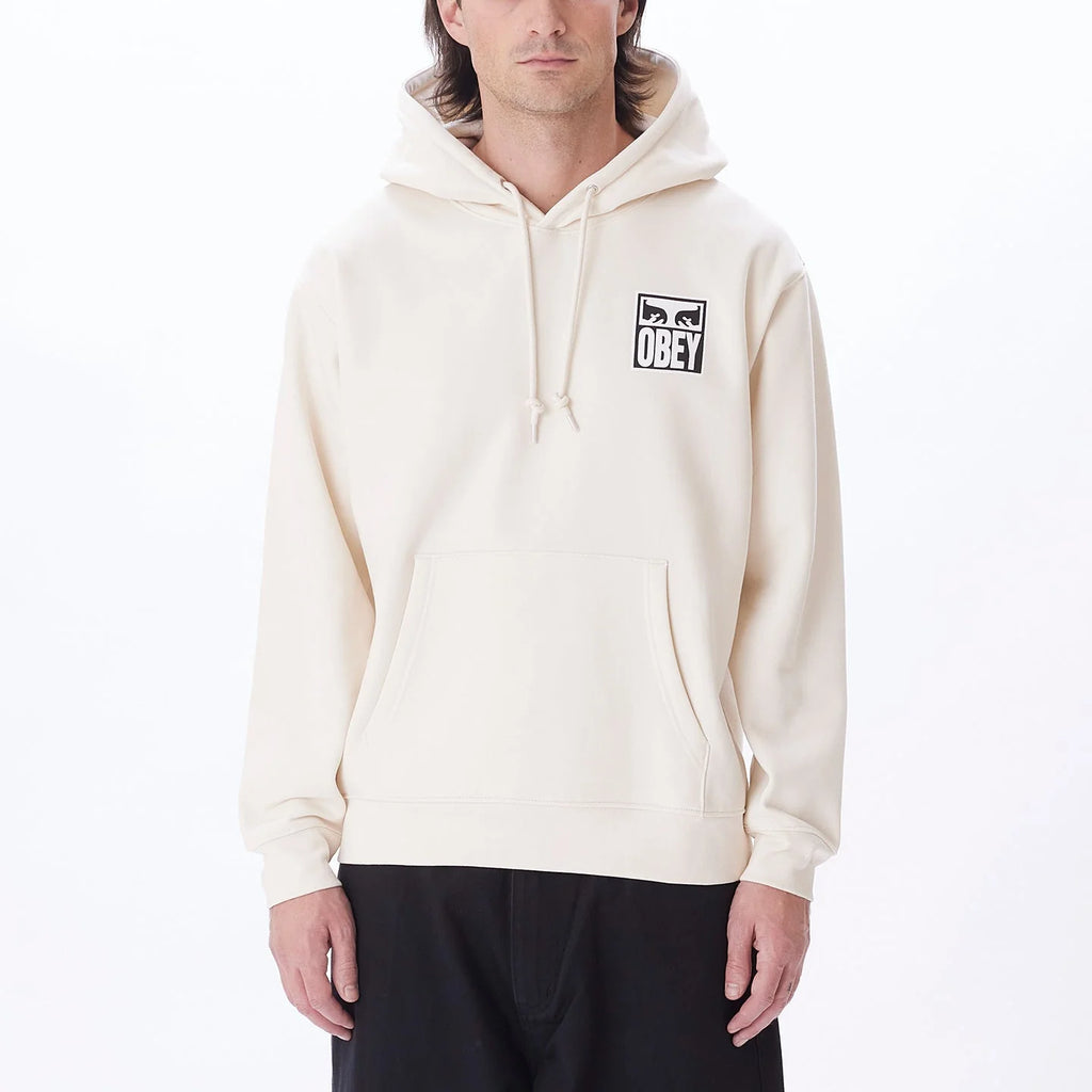 OBEY EYES ICON PREMIUM HOODIE - Unbleached