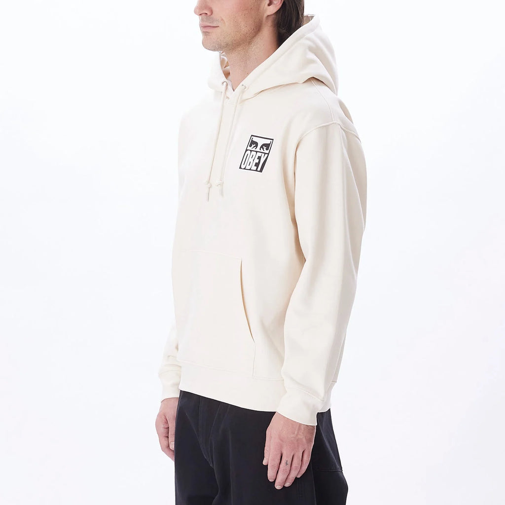 OBEY EYES ICON PREMIUM HOODIE - Unbleached