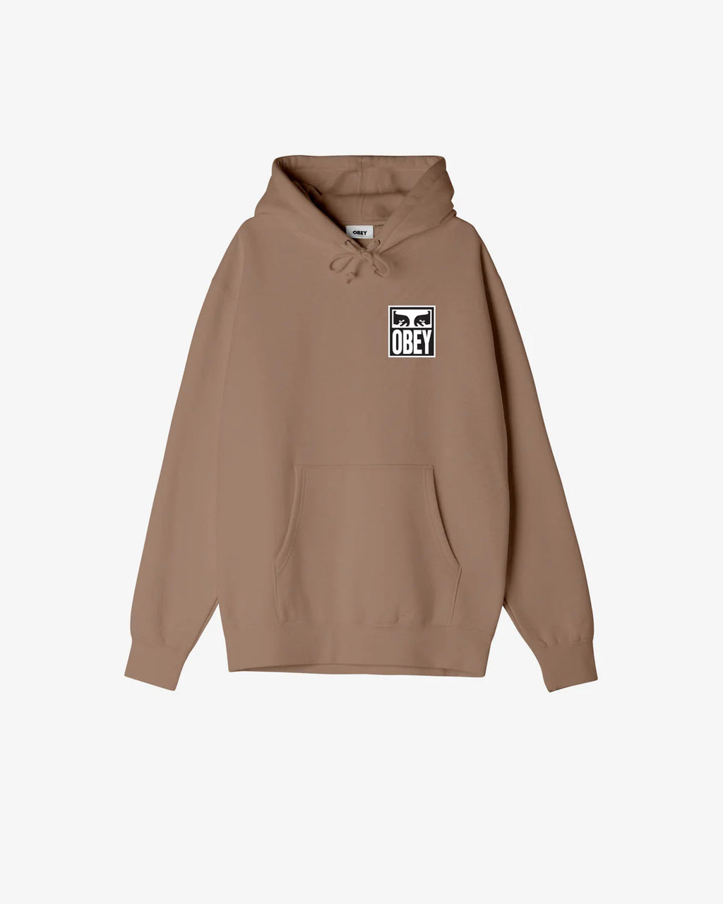 OBEY EYES ICON PREMIUM HOODIE - Warm Taupe