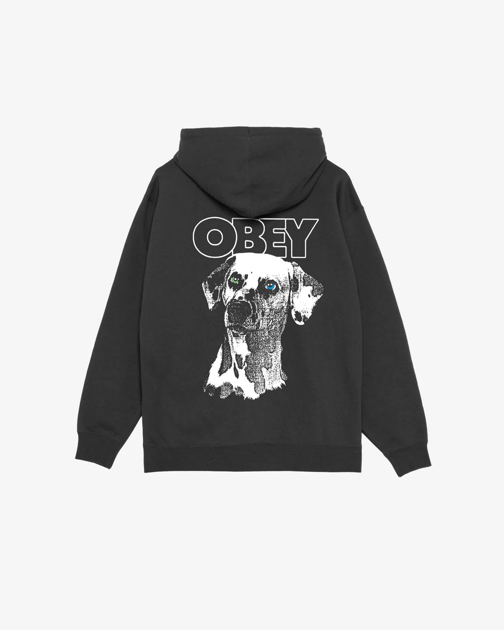 OBEY DALMATION HOODIE - Black