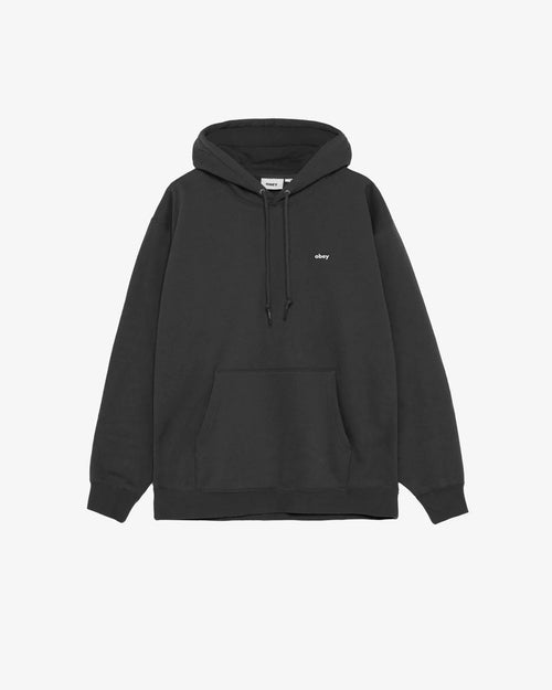 OBEY DALMATION HOODIE - Black