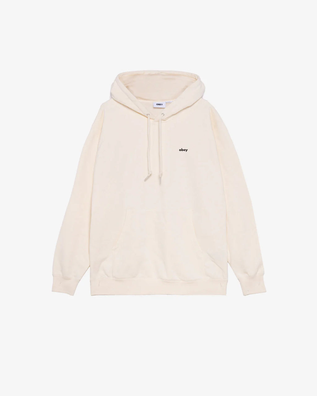 OBEY DALMATION HOODIE - Unbleached