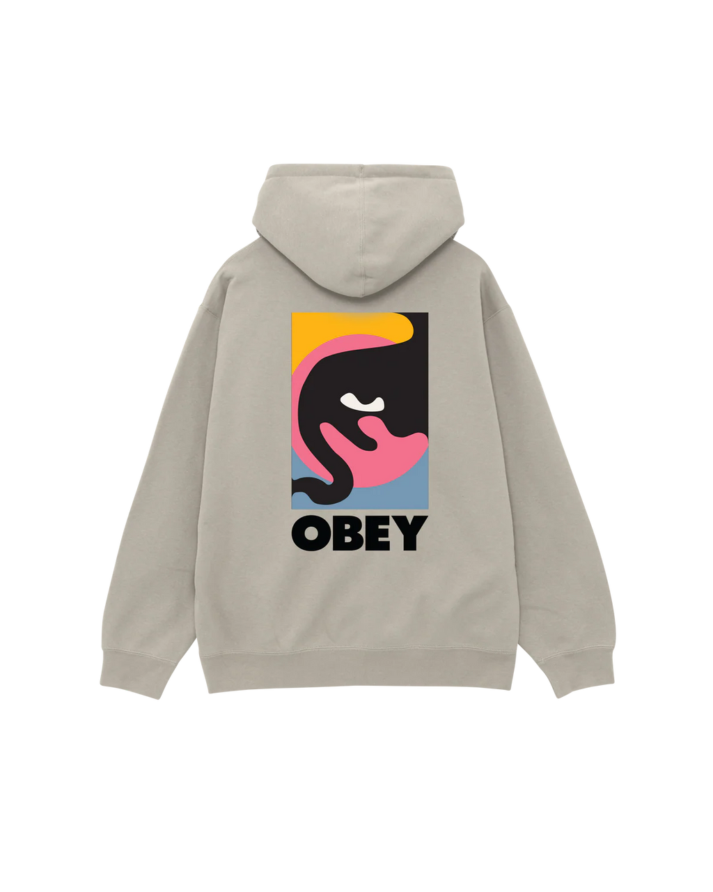 OBEY QUARTER ICON PREMIUM PULLOVER - Moonstruck