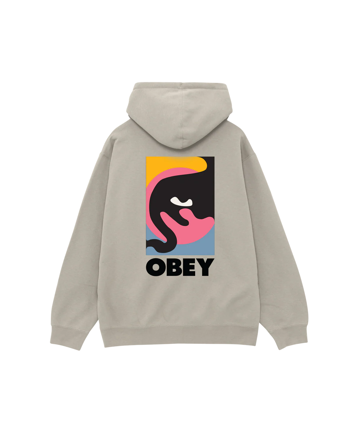 OBEY QUARTER ICON PREMIUM PULLOVER - Moonstruck