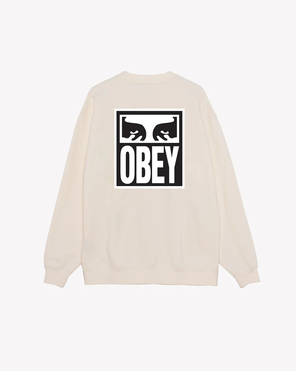 OBEY EYES ICON 2 CREW - Unbleached