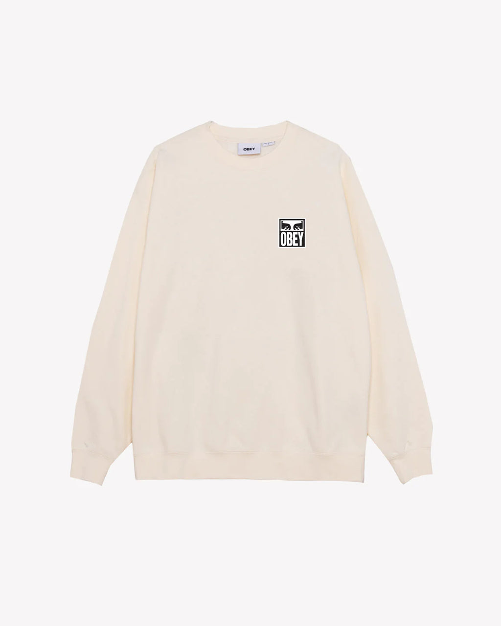 OBEY EYES ICON 2 CREW - Unbleached