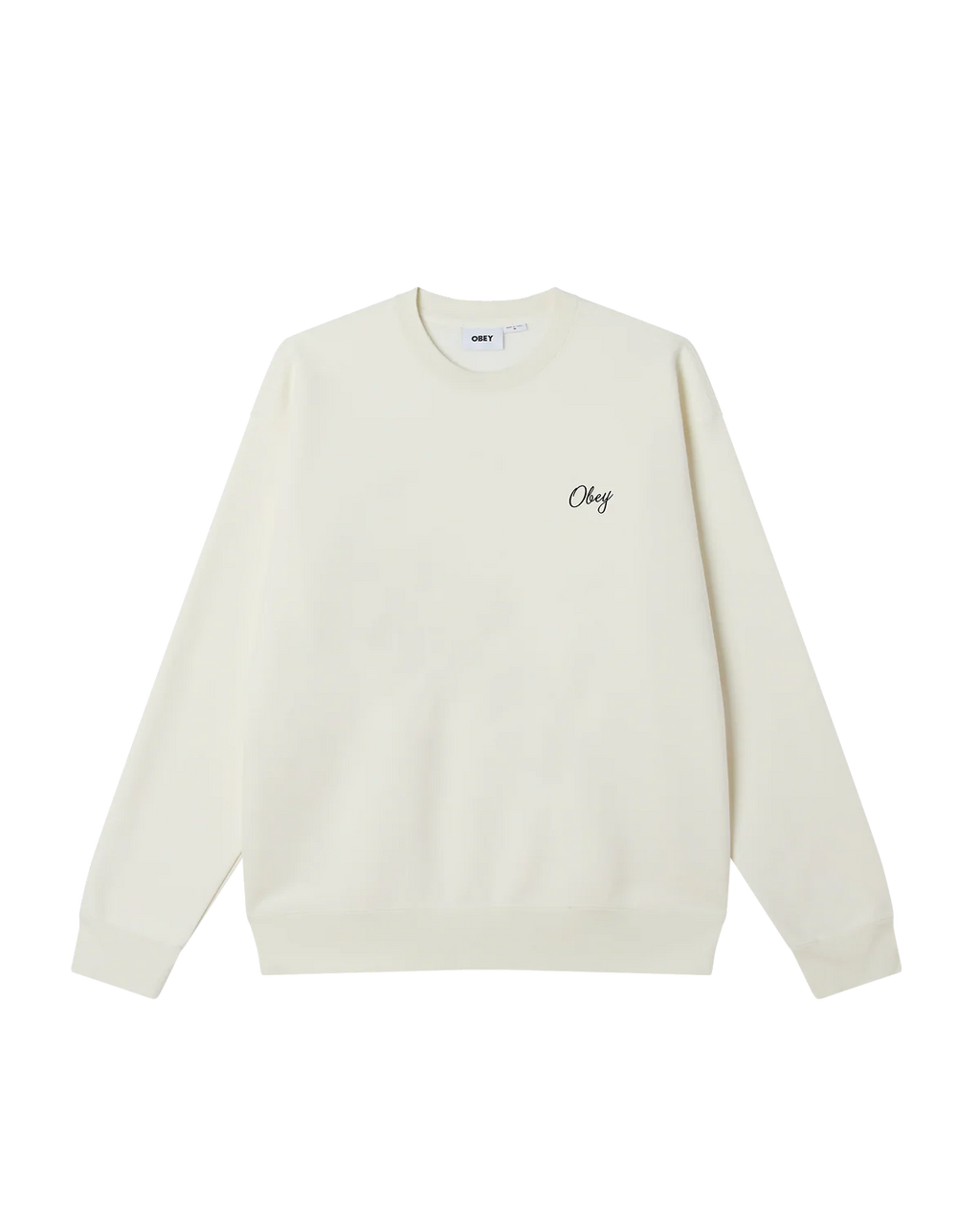 OBEY PAPER ROSE Crewneck - Off White - FREESTYLE LLORET