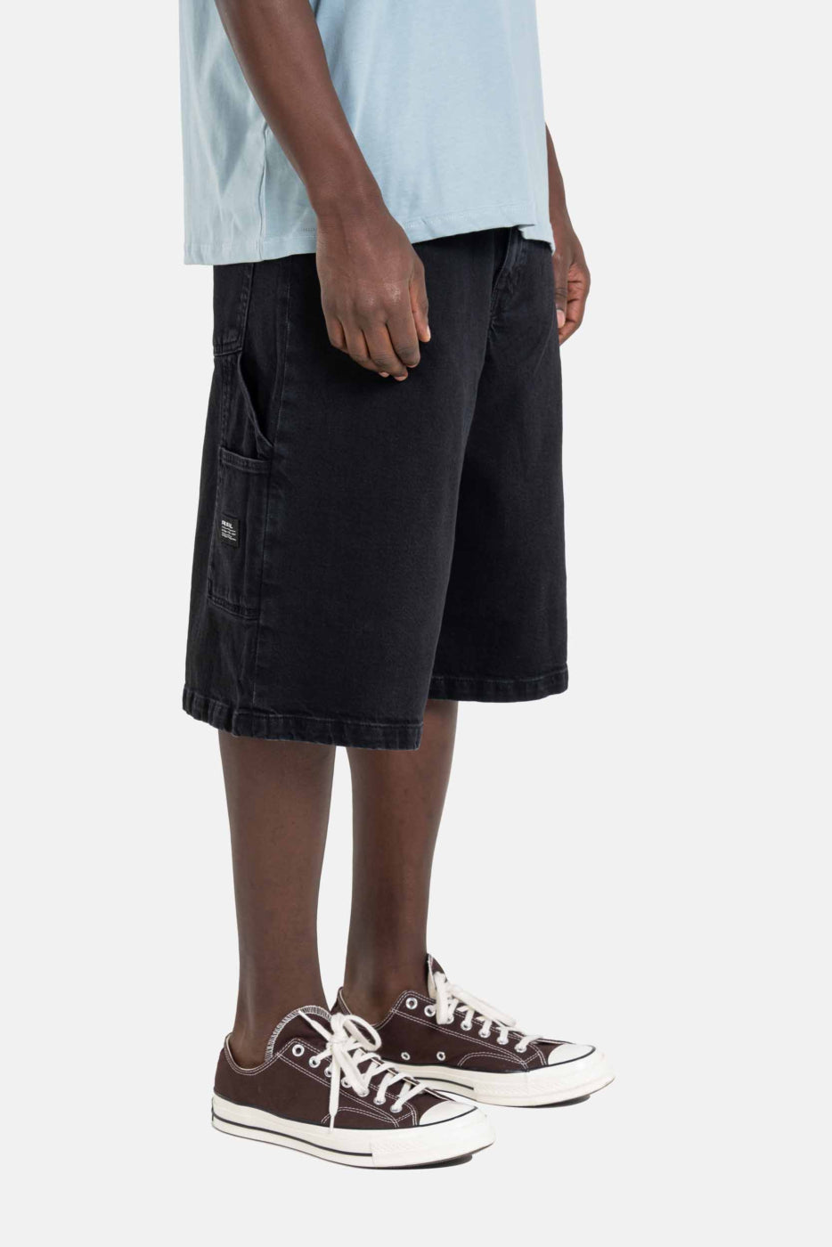 REELL Belmont Worker Short - Classic Black Wash