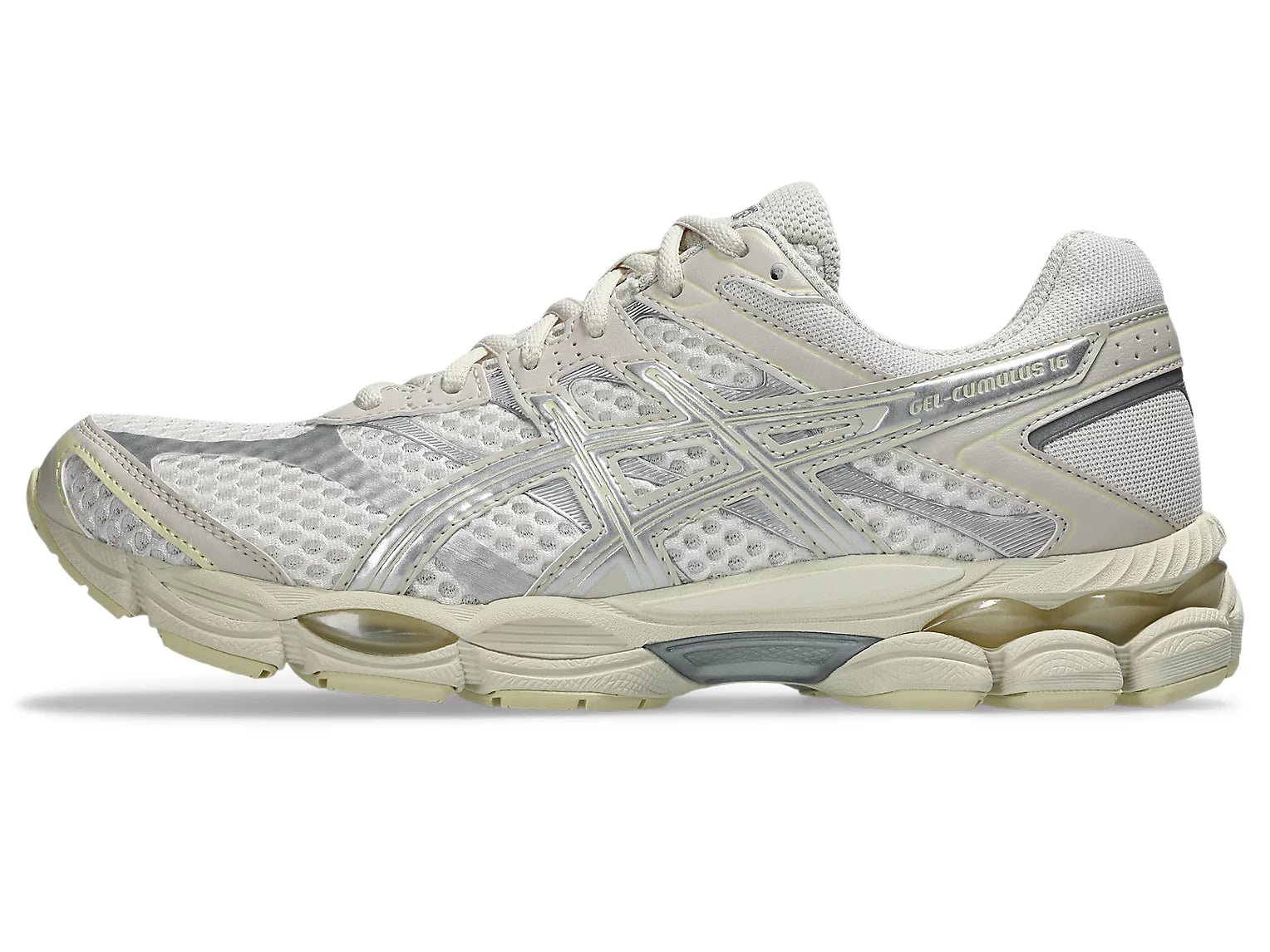 ASICS GEL CUMULUS 16 - Cream Pure Silver