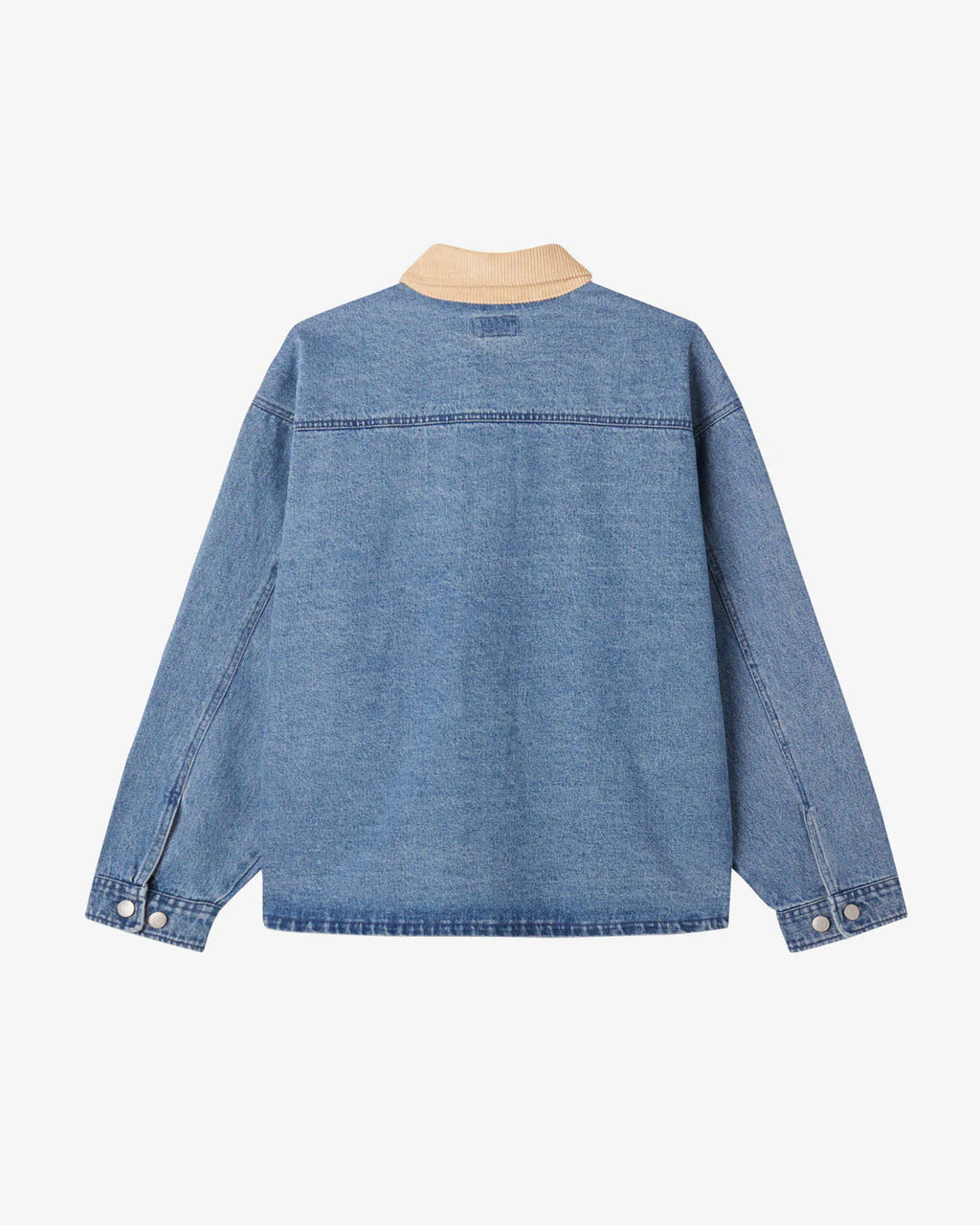 OBEY IDRIS SHIRT JACKET - Light Indigo Multi