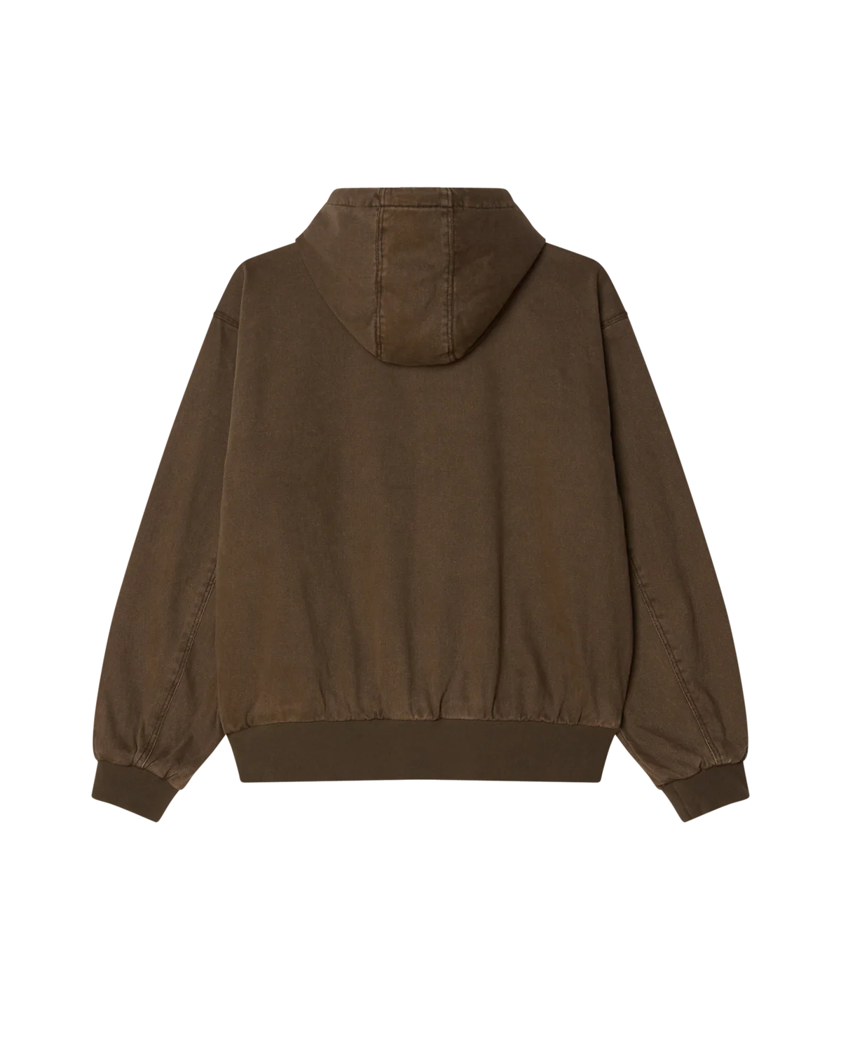 OBEY GLEN ZIP UP JACKET - Wren Faded Wash