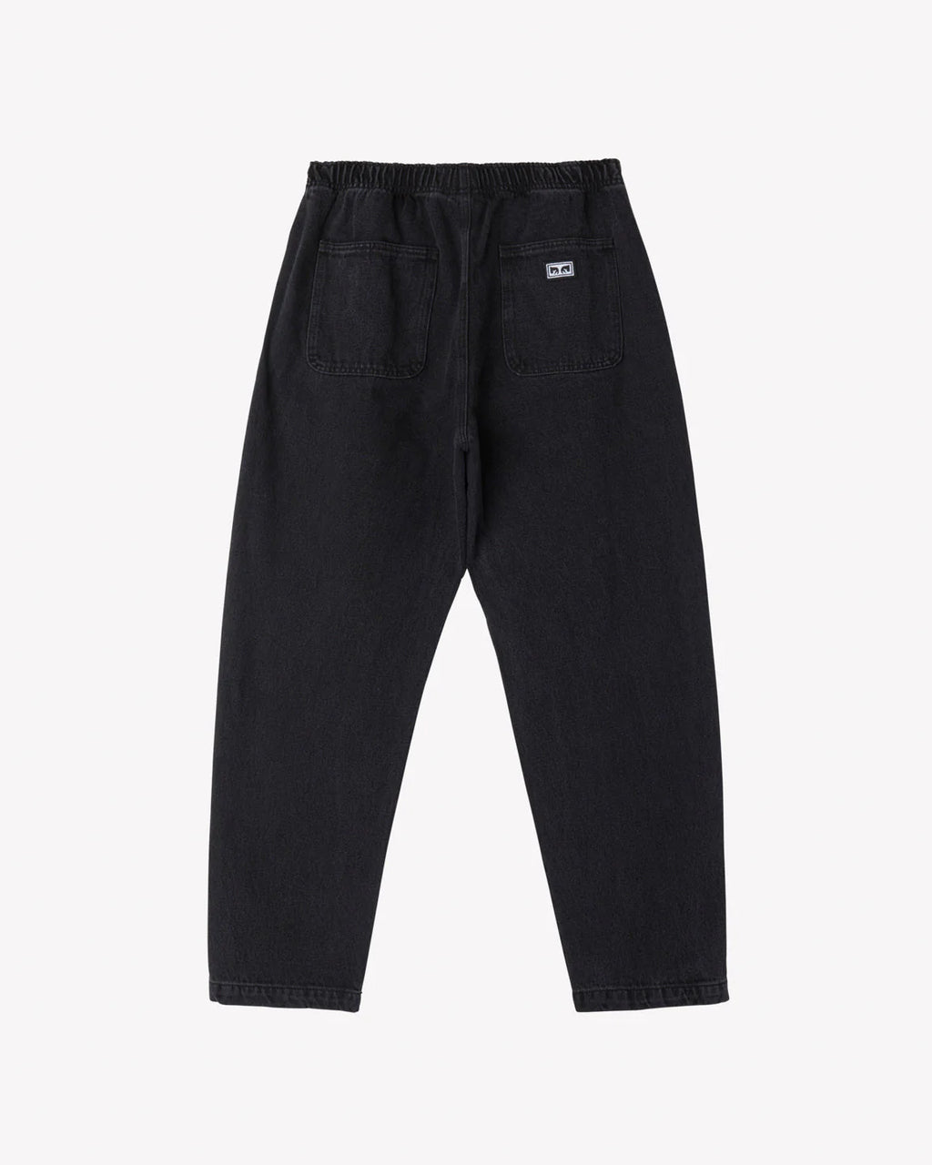 OBEY EASY DENIM PANT - Black Faded