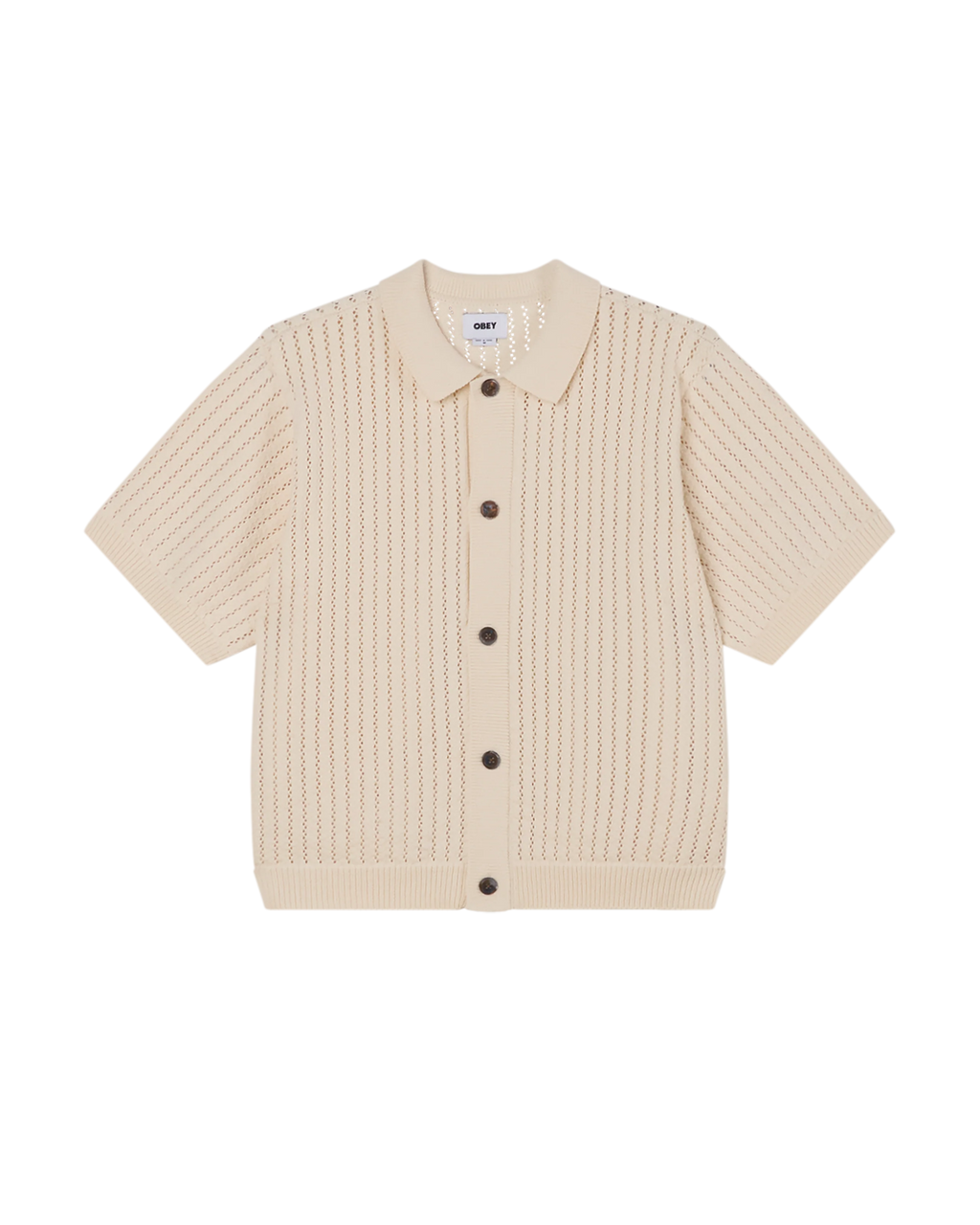 OBEY Dez Sweater Shirt - Unbleached
