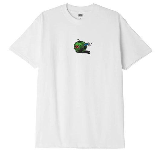 OBEY APPLE WORM CLASSICSS TEE - White