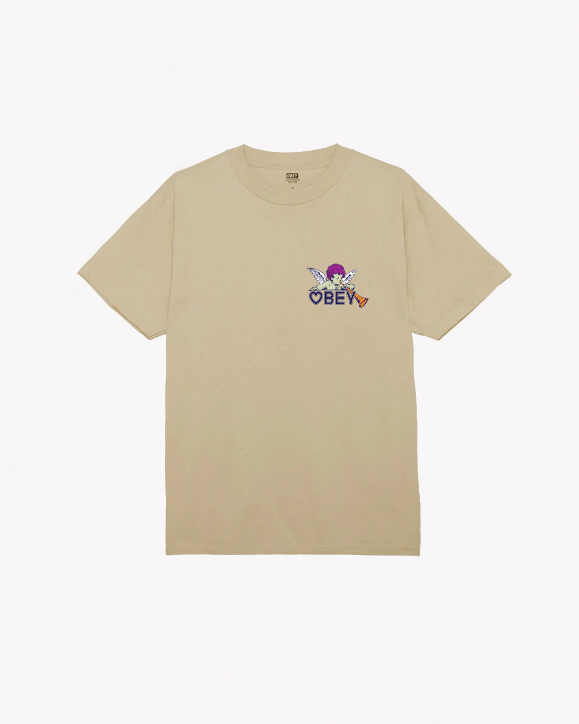 OBEY BABY ANGEL CLASSIC T-SHIRT - Sand