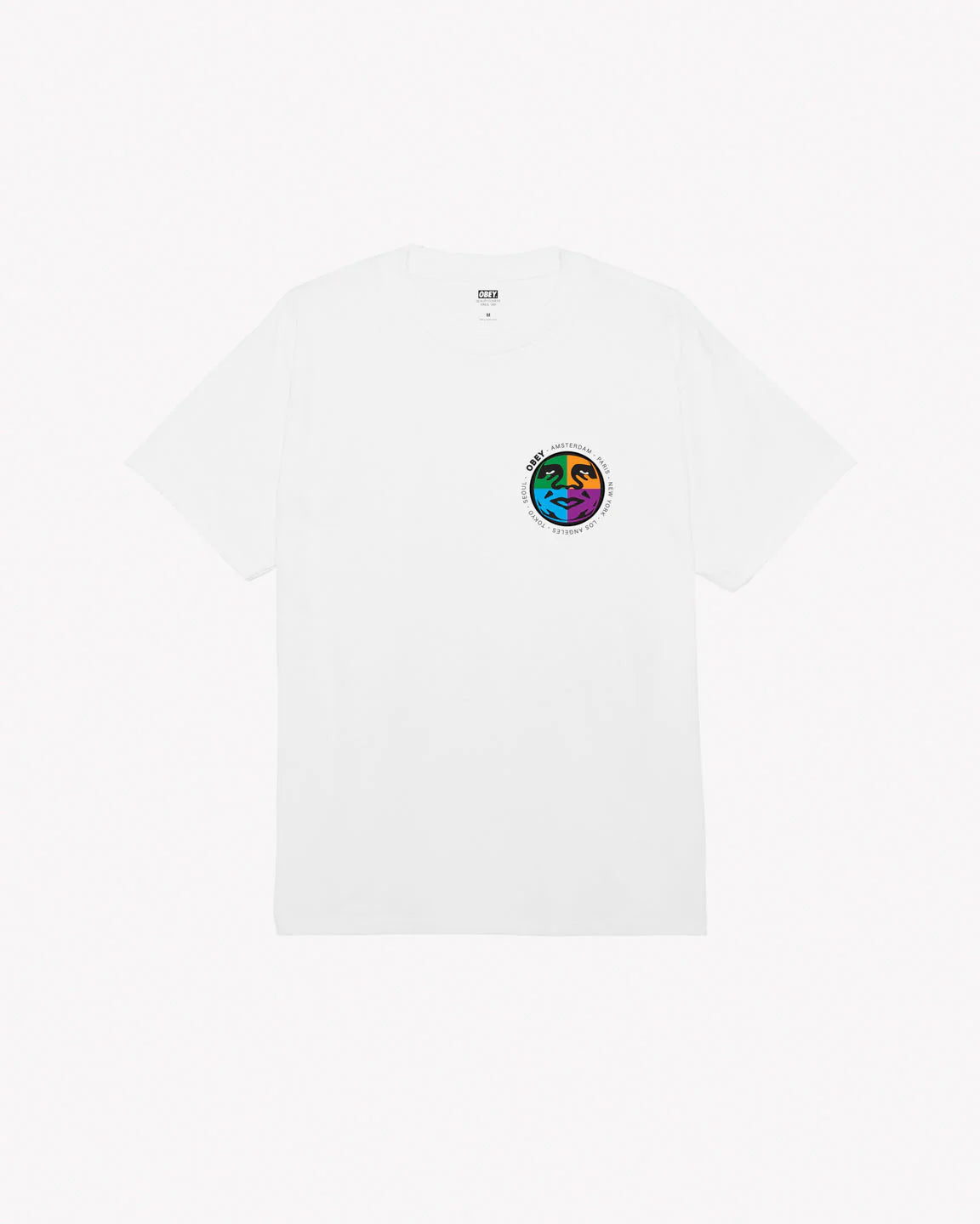 OBEY CITY BUILT CLASSIC T-SHIRT - White