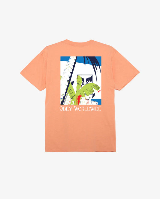 OBEY VACATION CLASSIC T-SHIRT - Citrus