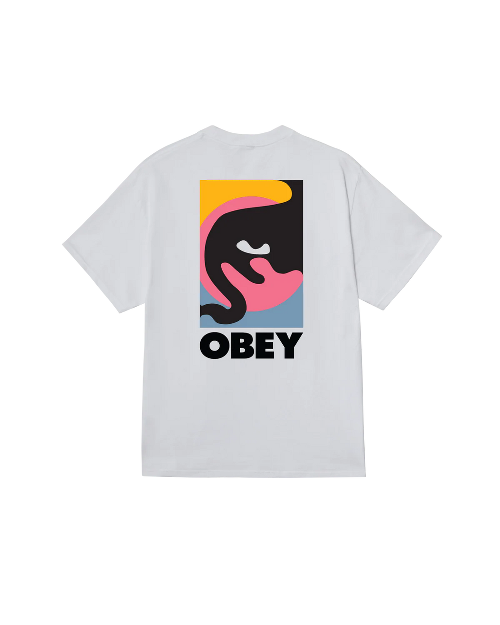OBEY QUARTER ICON CLASSIC T-SHIRT- White