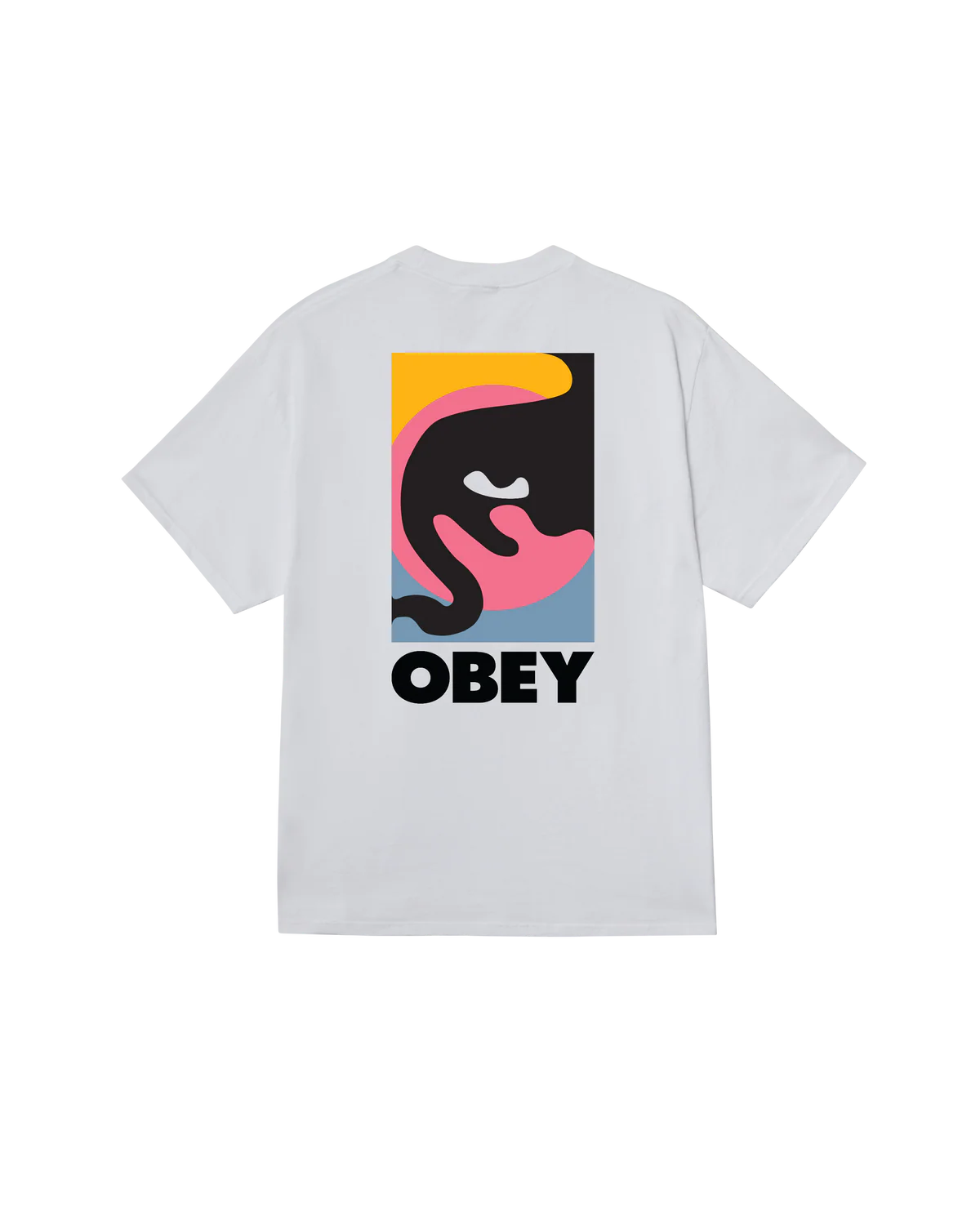 OBEY QUARTER ICON CLASSIC T-SHIRT- White