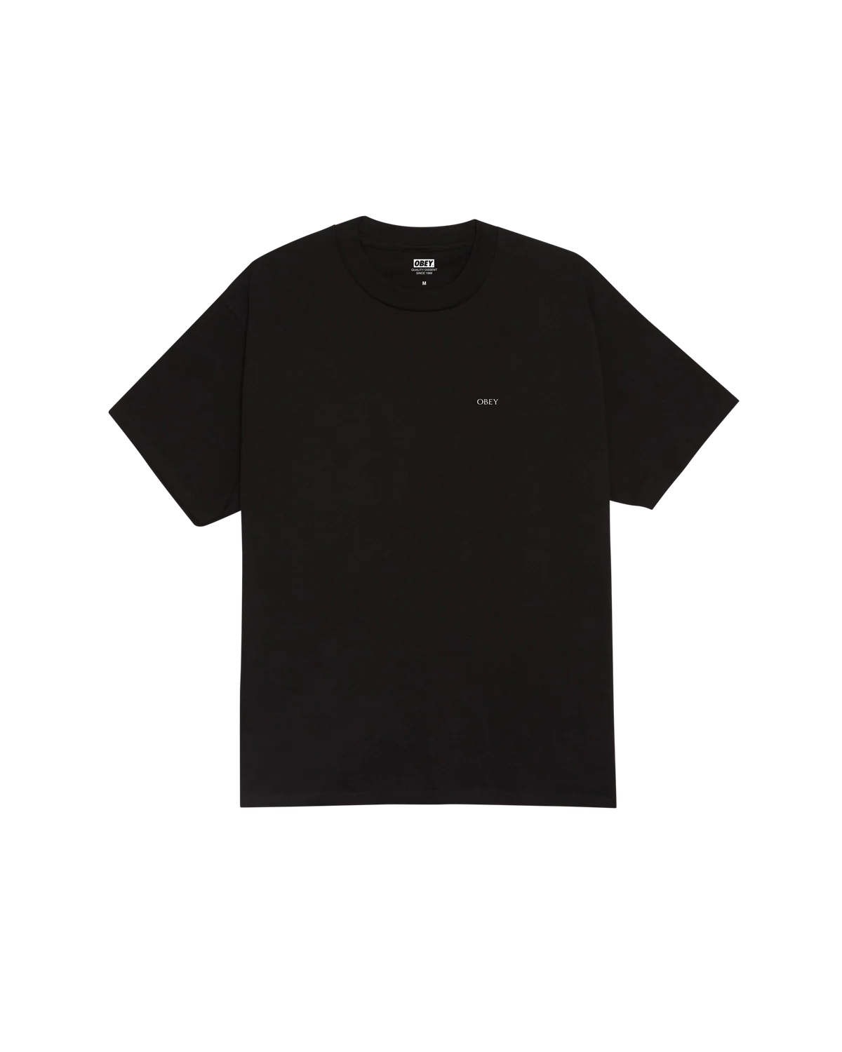 OBEY PEACE & JUSTICE STATUE CLASSIC T-SHIRT - Black