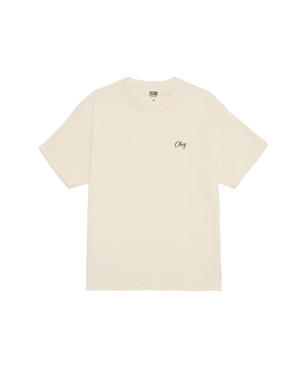 OBEY Paper Rose T-SHIRT - Cream - FREESTYLE LLORET