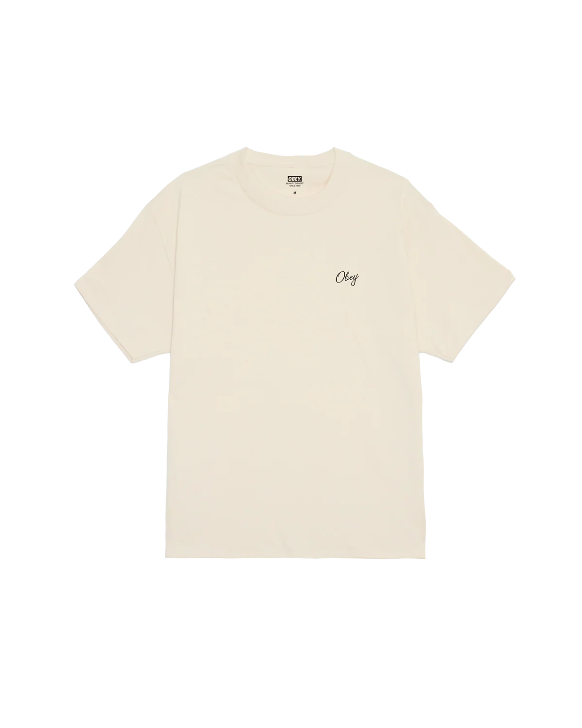 OBEY Paper Rose T-SHIRT - Cream - FREESTYLE LLORET