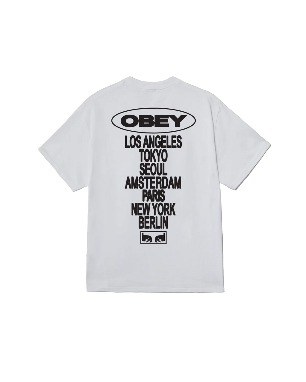 OBEY GLOBAL IMPACT CLASSIC T-SHIRT - White - FREESTYLE LLORET