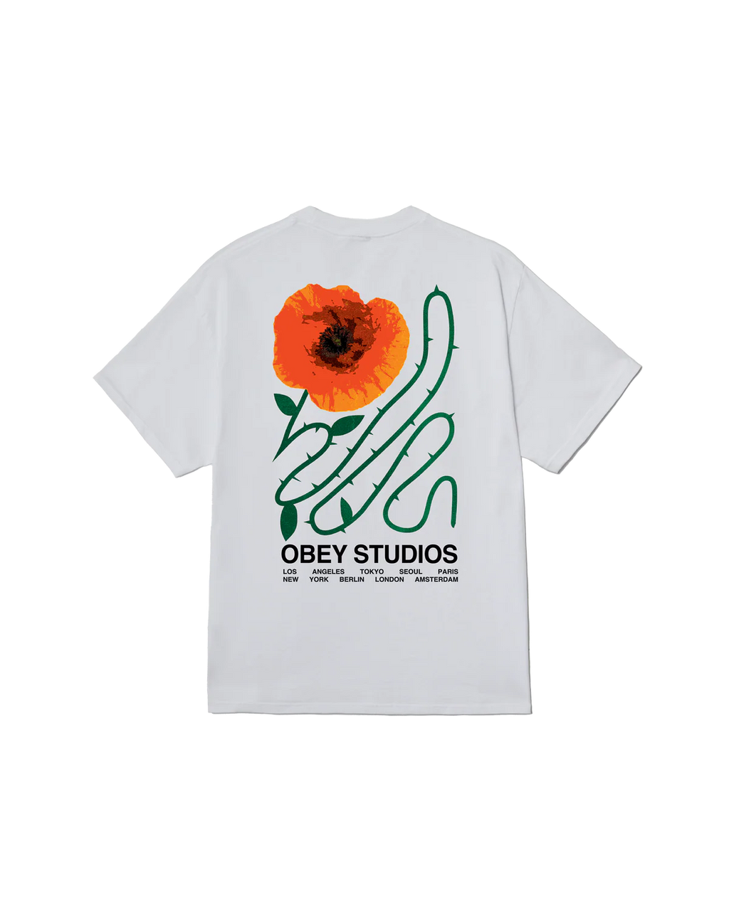 OBEY Moves Of Life Classic SS Tee - White - FREESTYLE LLORET
