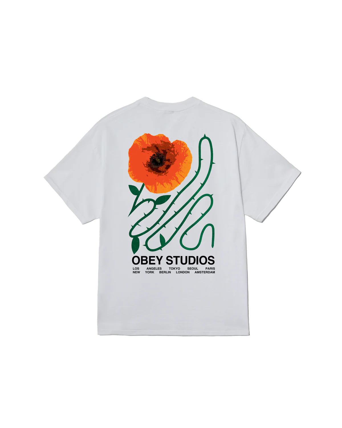OBEY Moves Of Life Classic SS Tee - White - FREESTYLE LLORET