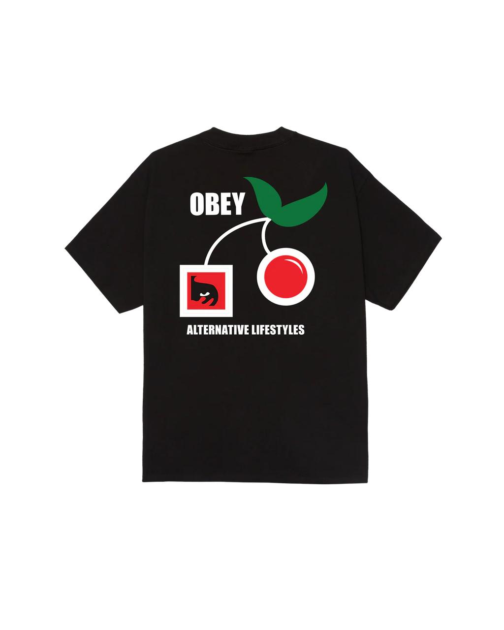 OBEY Alternative Lifestyle T-SHIRT - Black - FREESTYLE LLORET