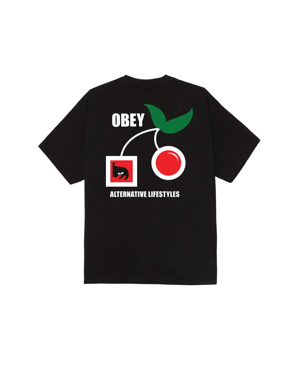 OBEY Alternative Lifestyle T-SHIRT - Black - FREESTYLE LLORET