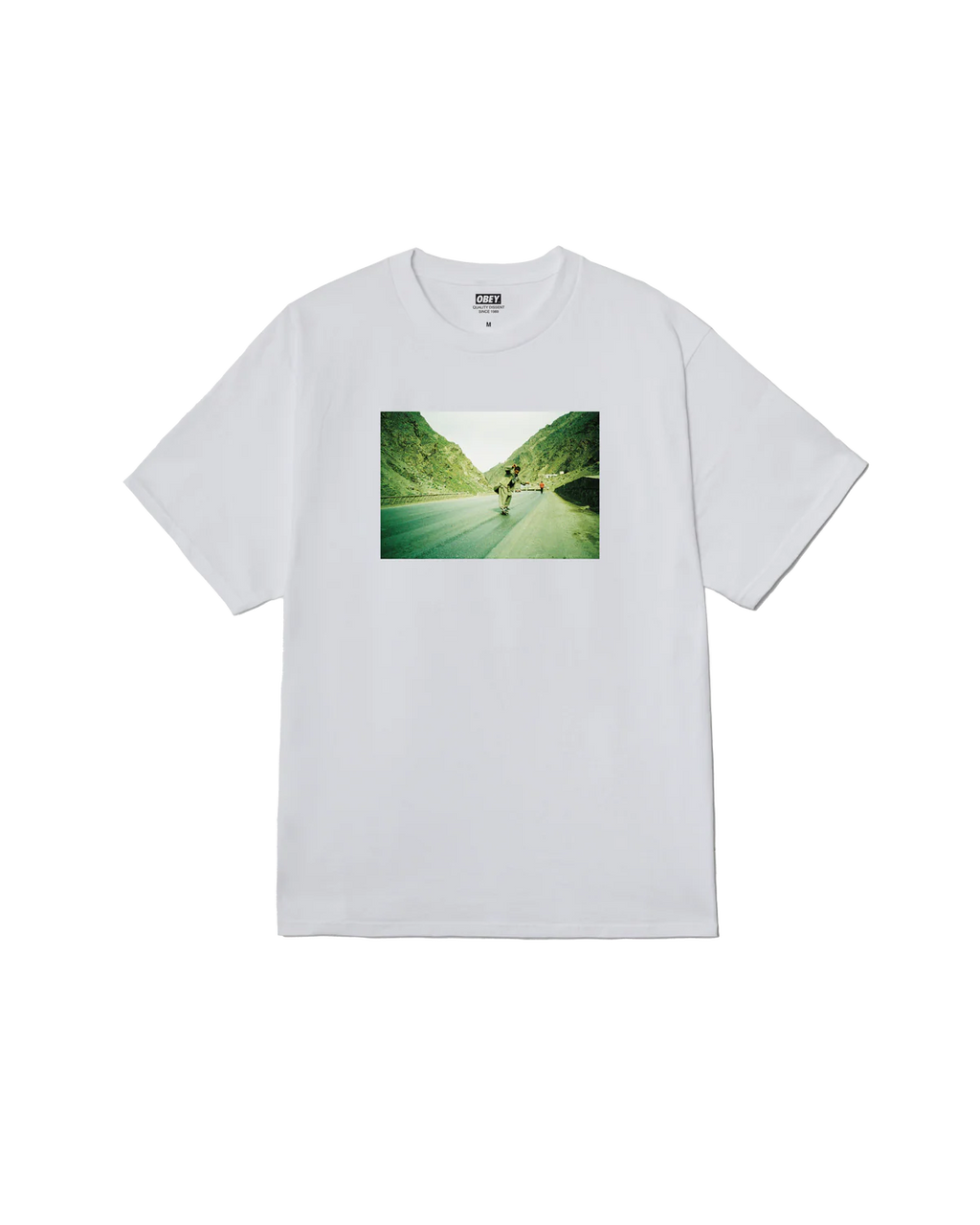 OBEY Skateistan Classic SS Tee - White - FREESTYLE LLORET