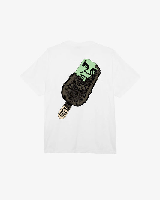 OBEY POPSICLE HEAVYWEIGHT T-SHIRT - White