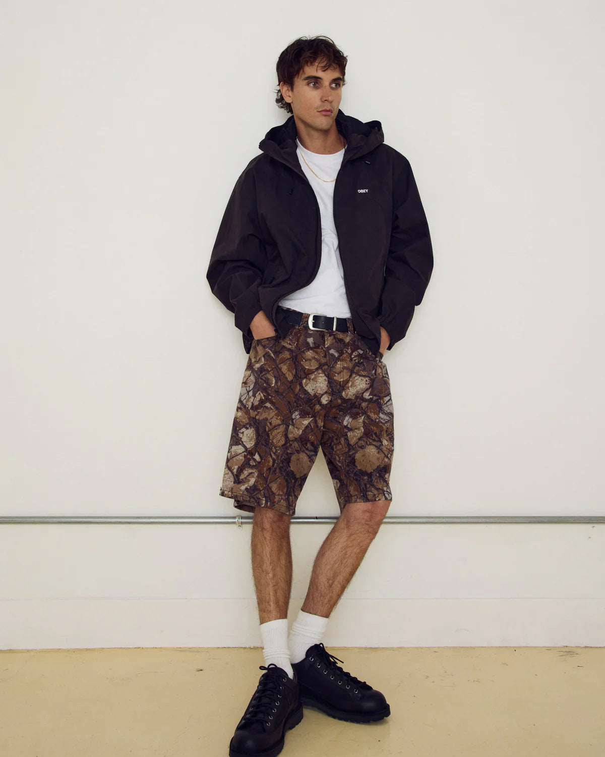 OBEY Bigwig Baggy Denim Short - Fence Camo - FREESTYLE LLORET
