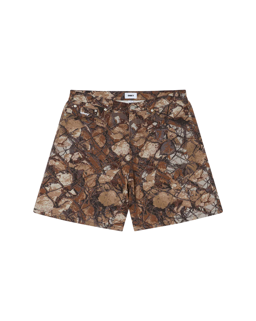 OBEY Bigwig Baggy Denim Short - Fence Camo - FREESTYLE LLORET