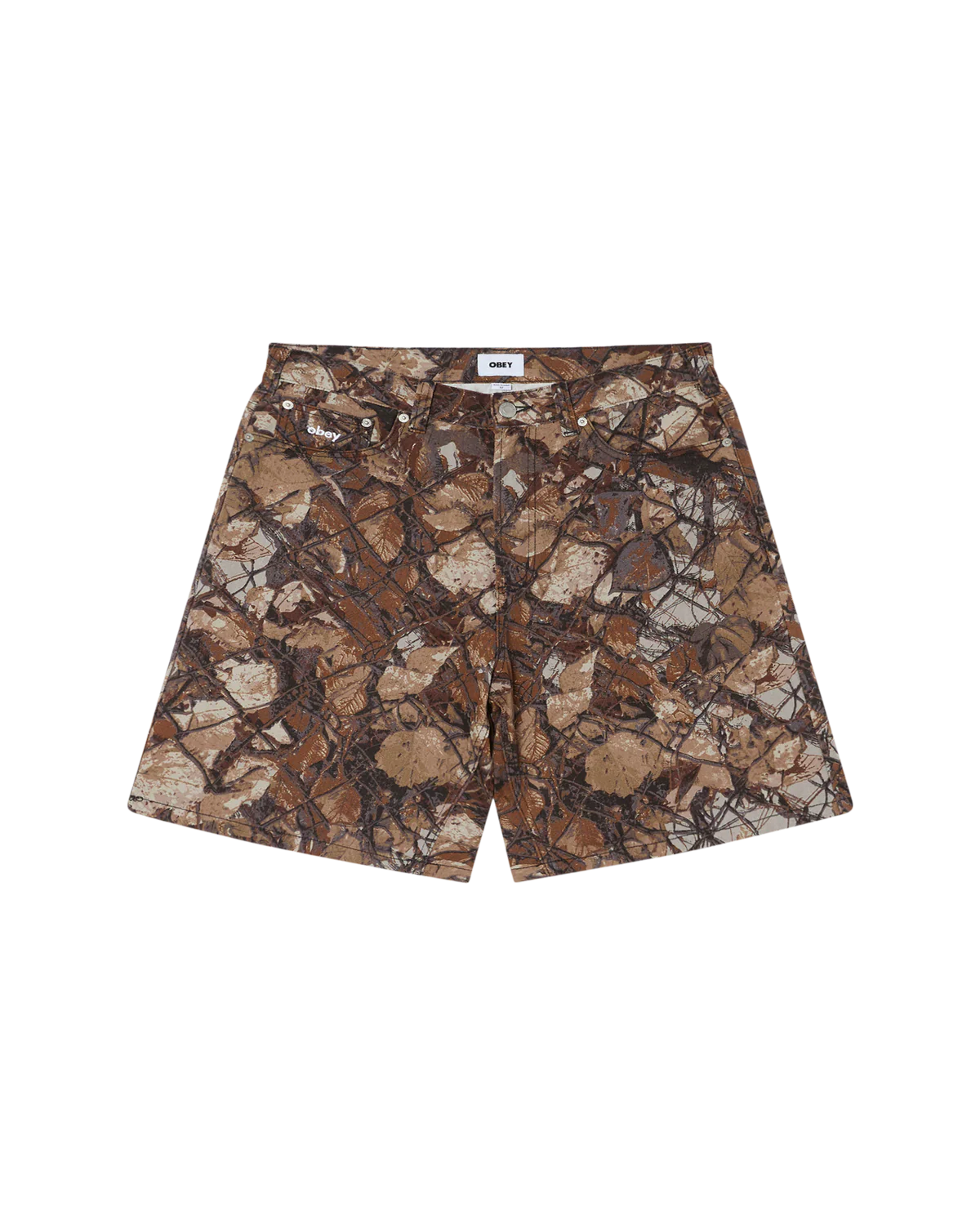 OBEY Bigwig Baggy Denim Short - Fence Camo - FREESTYLE LLORET