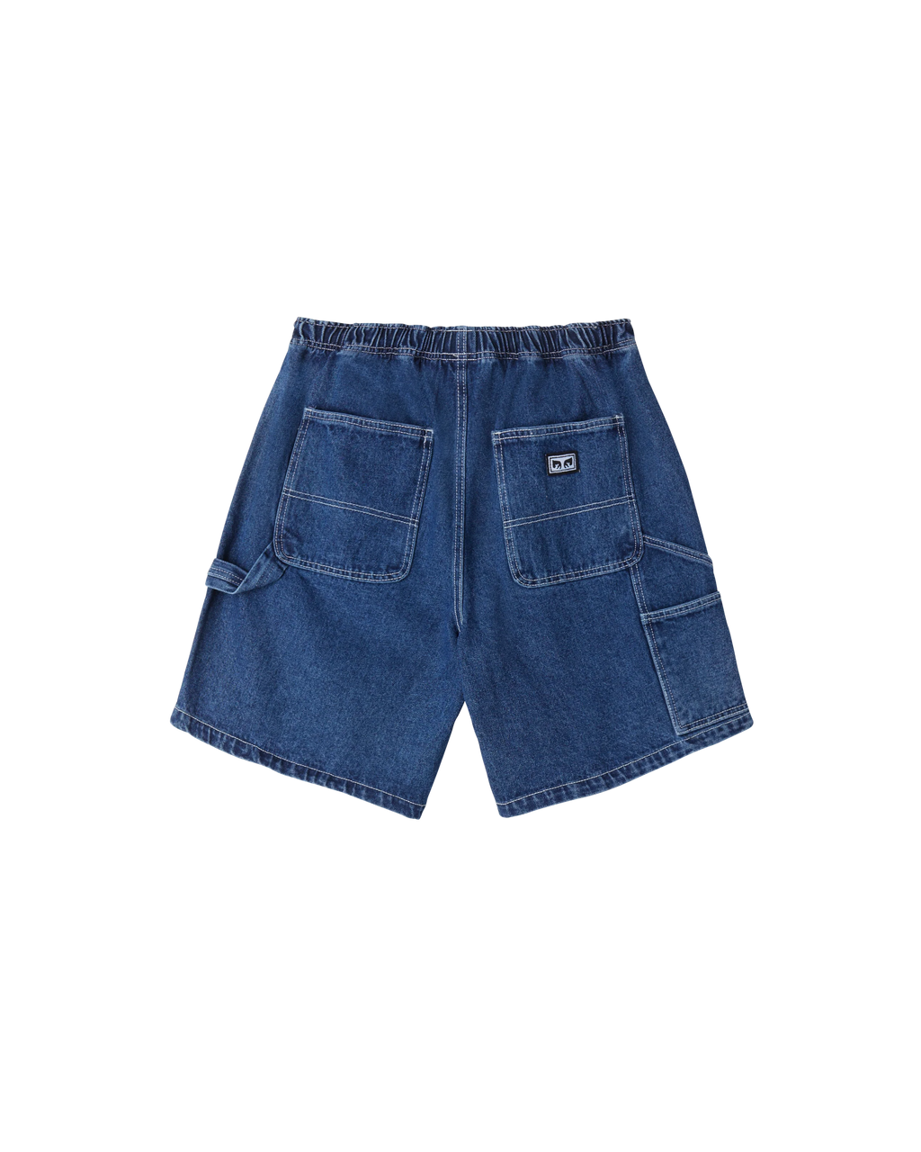 OBEY EASY Denim Carpenter Short - Stone Wash Short