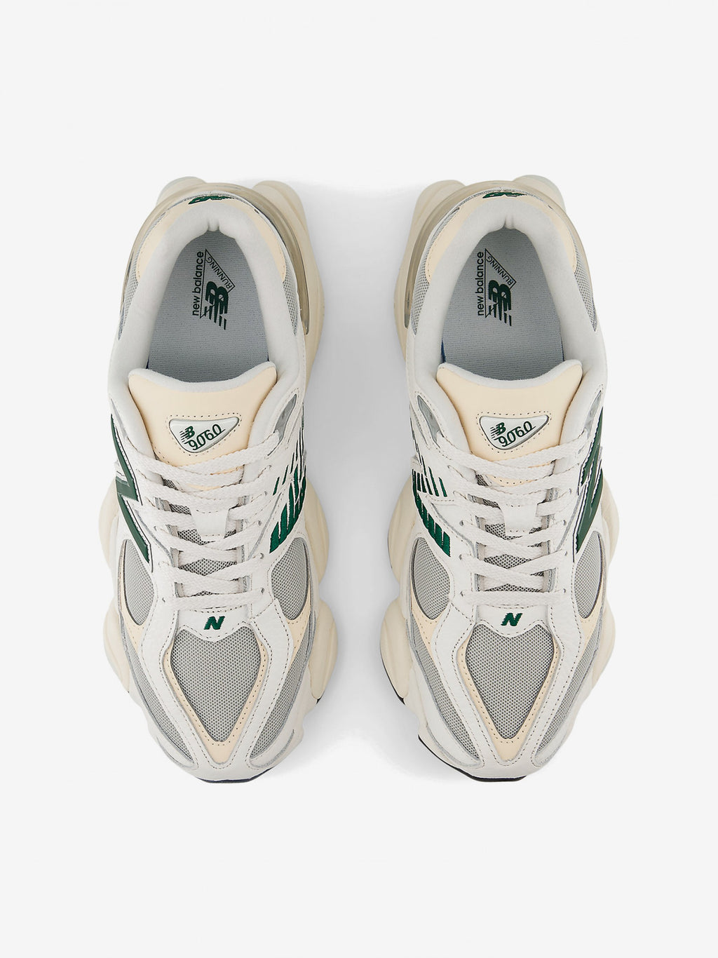 NEW BALANCE 9060ESE - White Cream Green