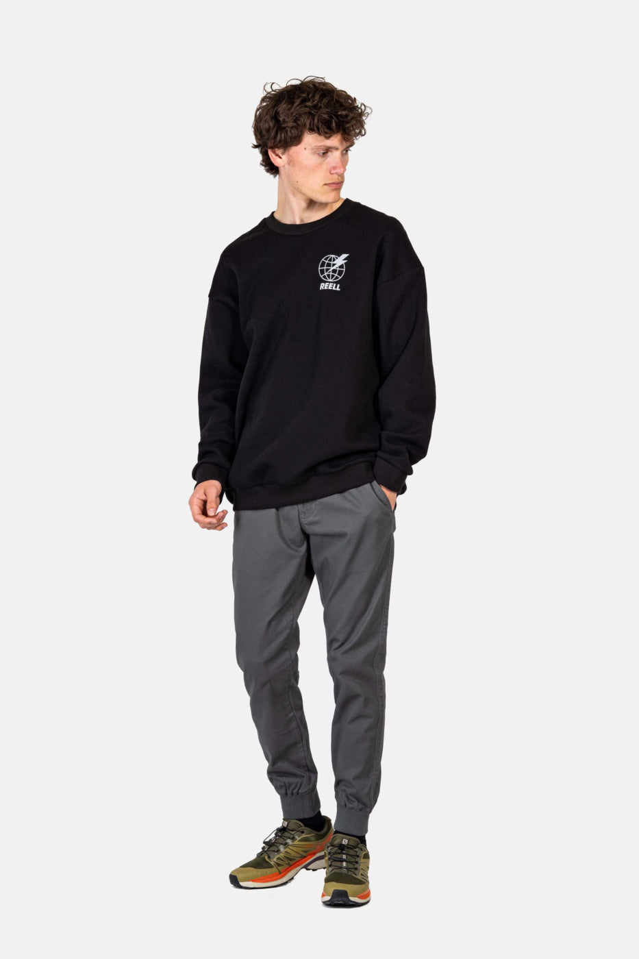 REELL REFLEX RIB JOGGER PANT - Vulcan Grey