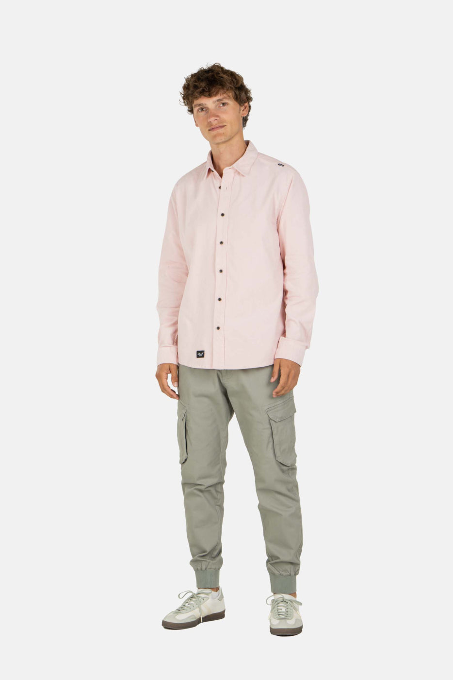 REELL REFLEX RIB CARGO PANT - Moon MIst