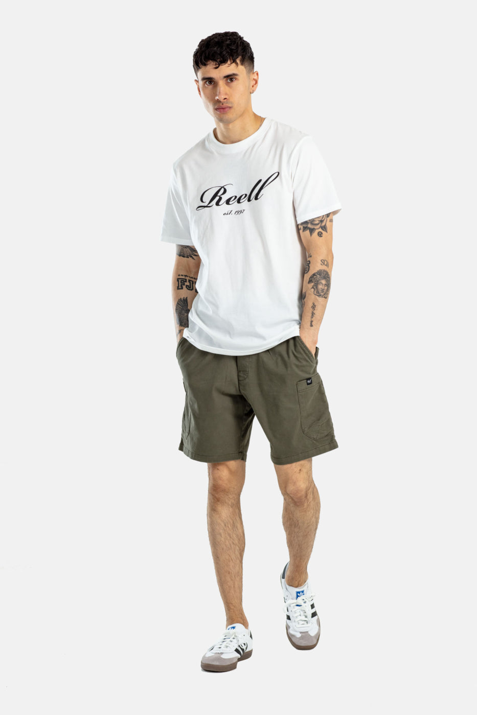 REELL EASY CARGO SHORT - Olive