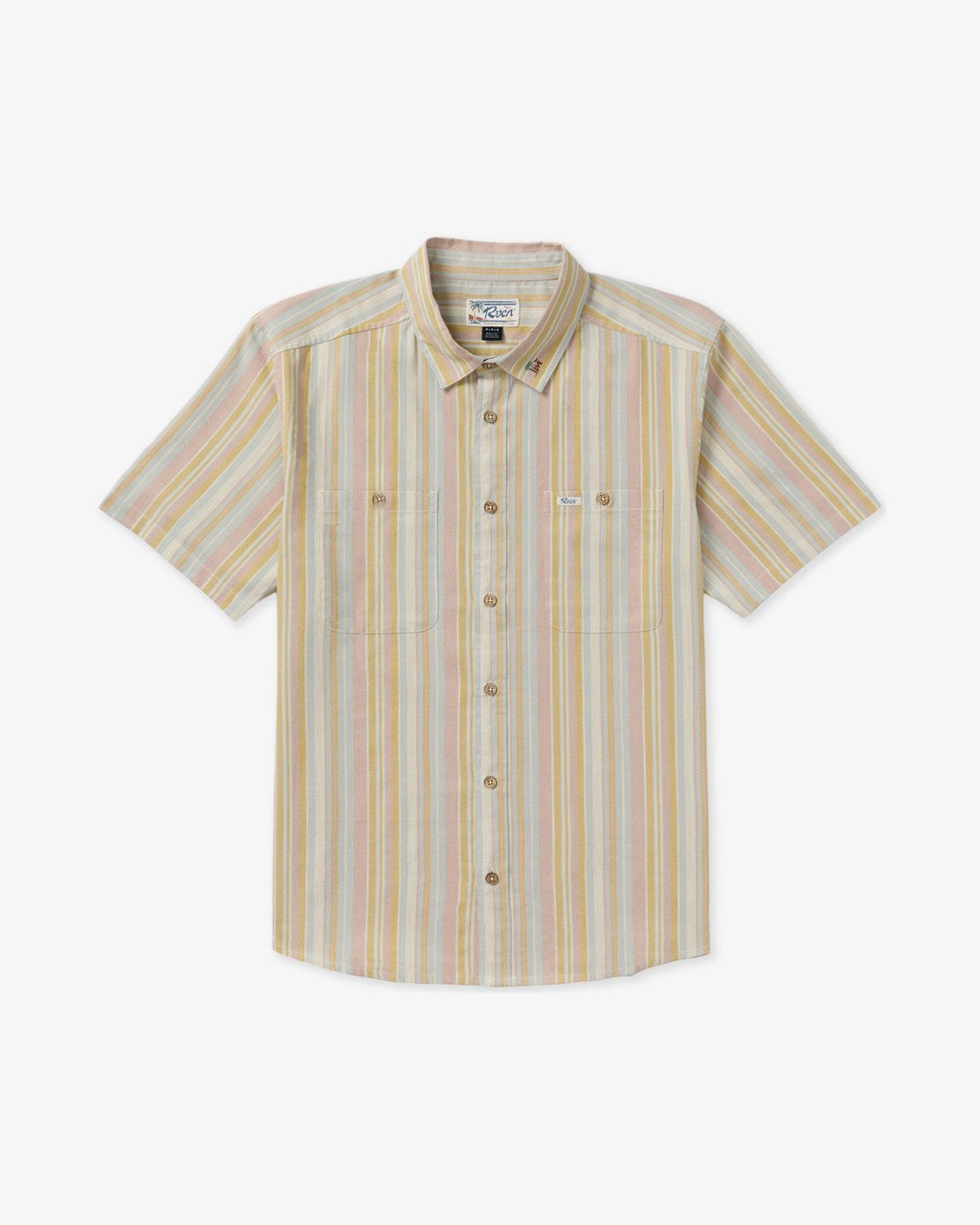 RVCA TALUM SS SHIRT - Ceramic Stripes - FREESTYLE LLORET