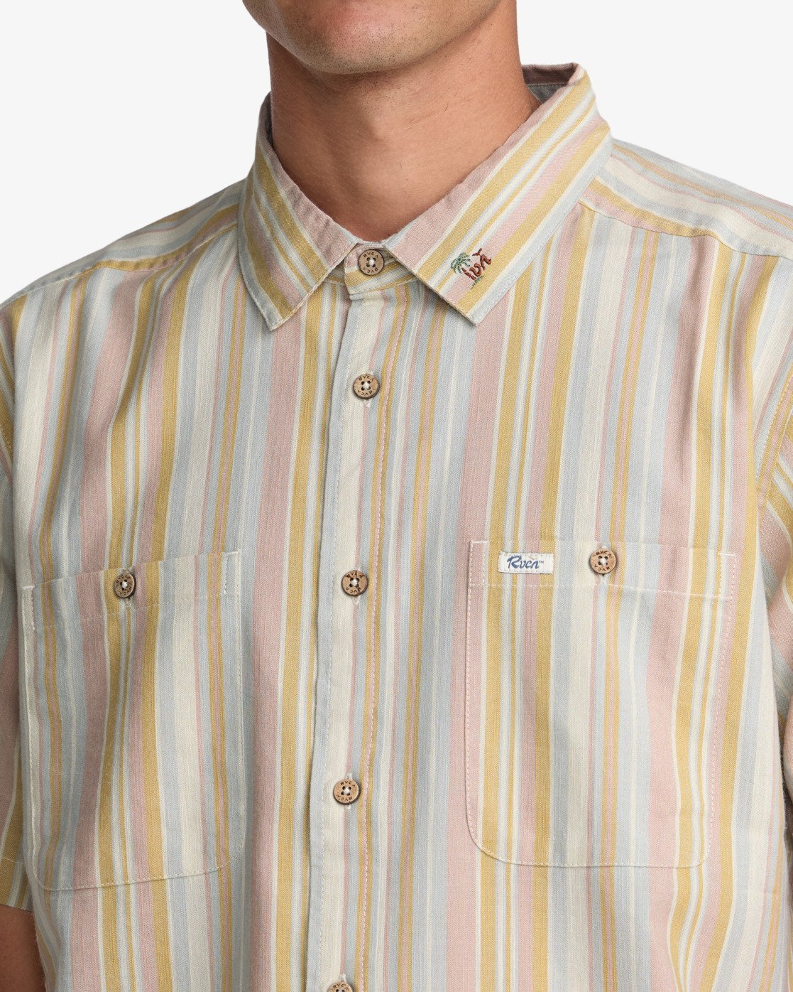 RVCA TALUM SS SHIRT - Ceramic Stripes - FREESTYLE LLORET