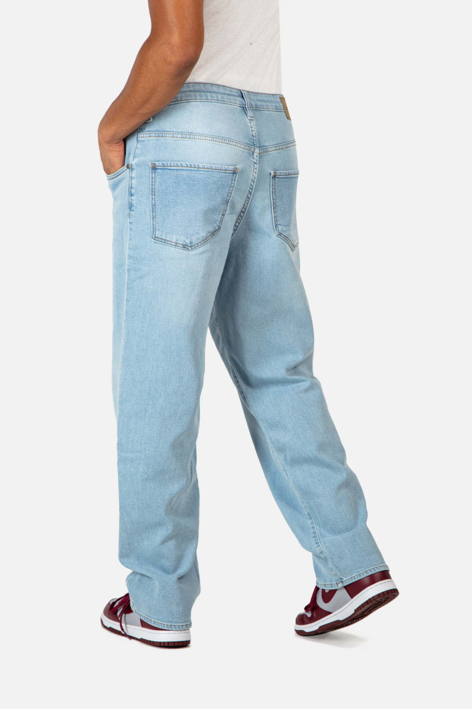 REELL SOLID DENIM PANT - Light Blue Stone